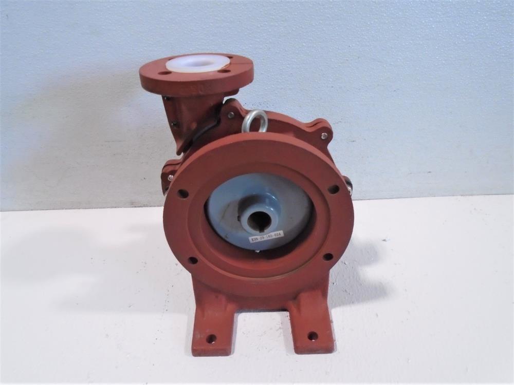 Magnatex 2" x 1-1/2" x 6" ETFE Centrifugal Pump #MER-50-F-E3-2-HB, 70 GPM